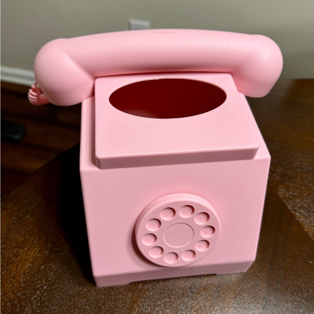 Target Bullseye Retro Phone Tissue Box Cover